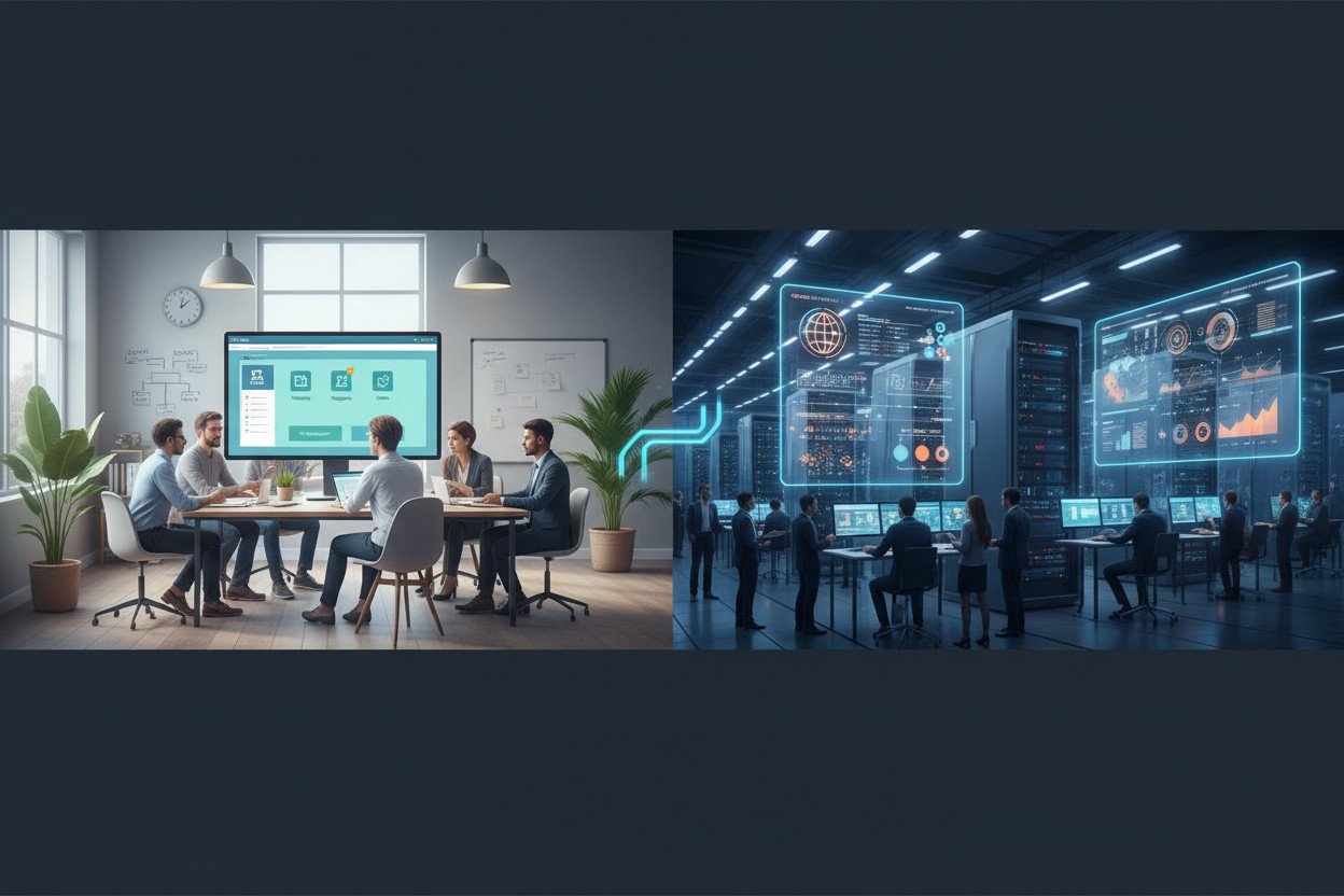 Czym różni się ERP dla małej firmy od dużych platform korporacyjnych