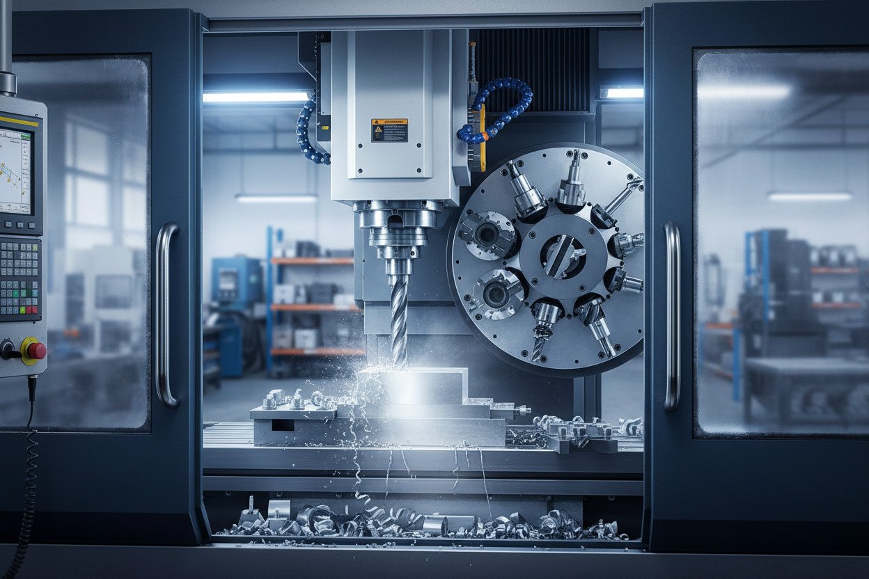 Frezowanie CNC — technologia i typy narzędzi