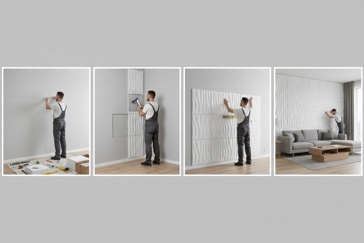 Jak montować panele dekoracyjne krok po kroku