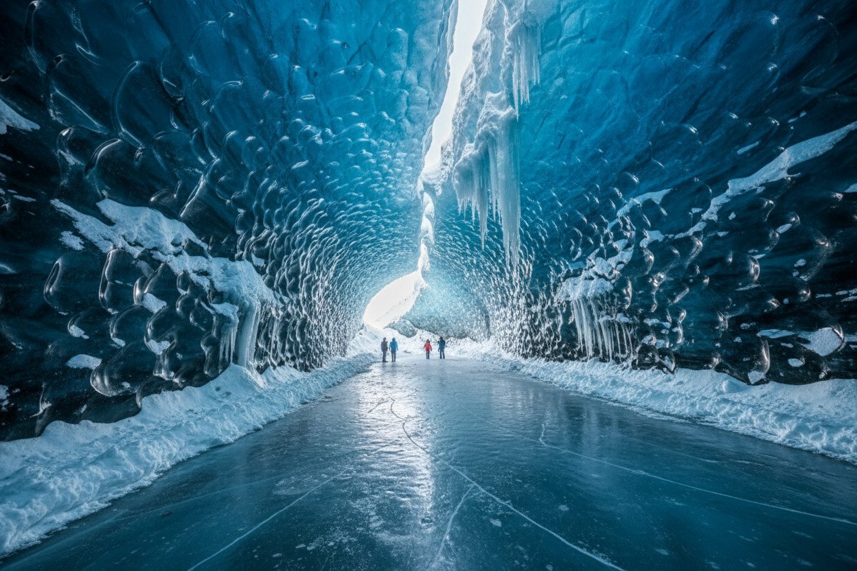 Jaskinie lodowe — doświadczenie, którego nie zastąpi zdjęcie