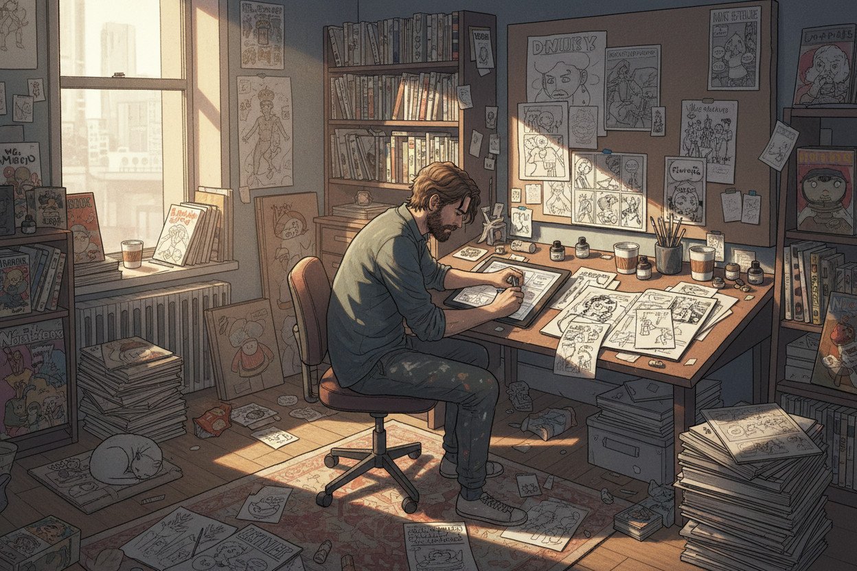 Komiks niezależny — twórcy poza systemem dużych wydawców