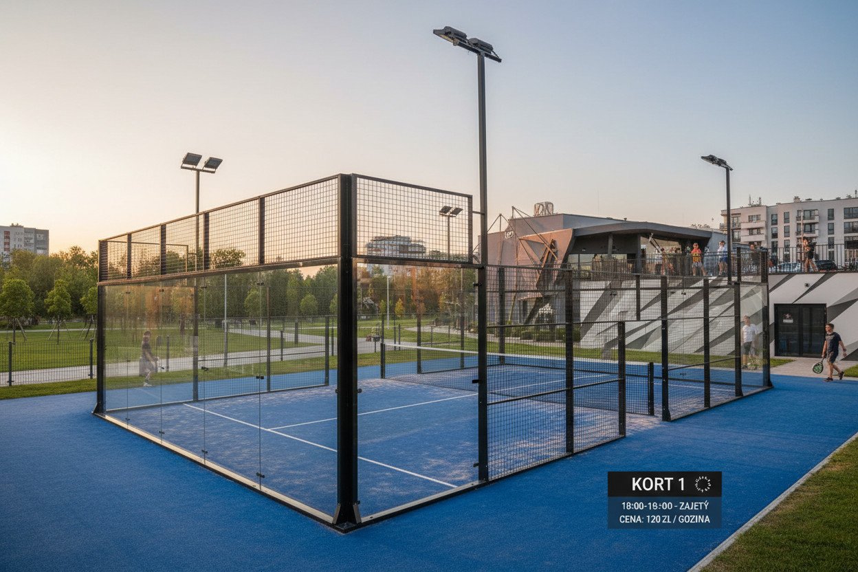 Kort padelowy — jak wygląda infrastruktura i co kosztuje godzina
