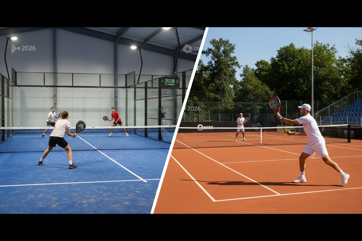 Padel vs tenis — czym różnią się te dwa sporty