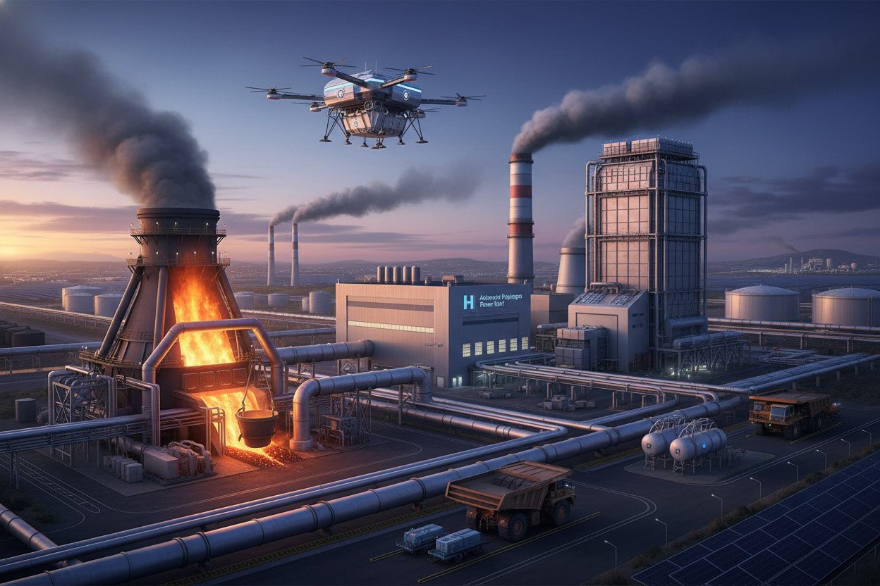 Przemysł ciężki i wodór — gdzie ogniwa nie wystarczą