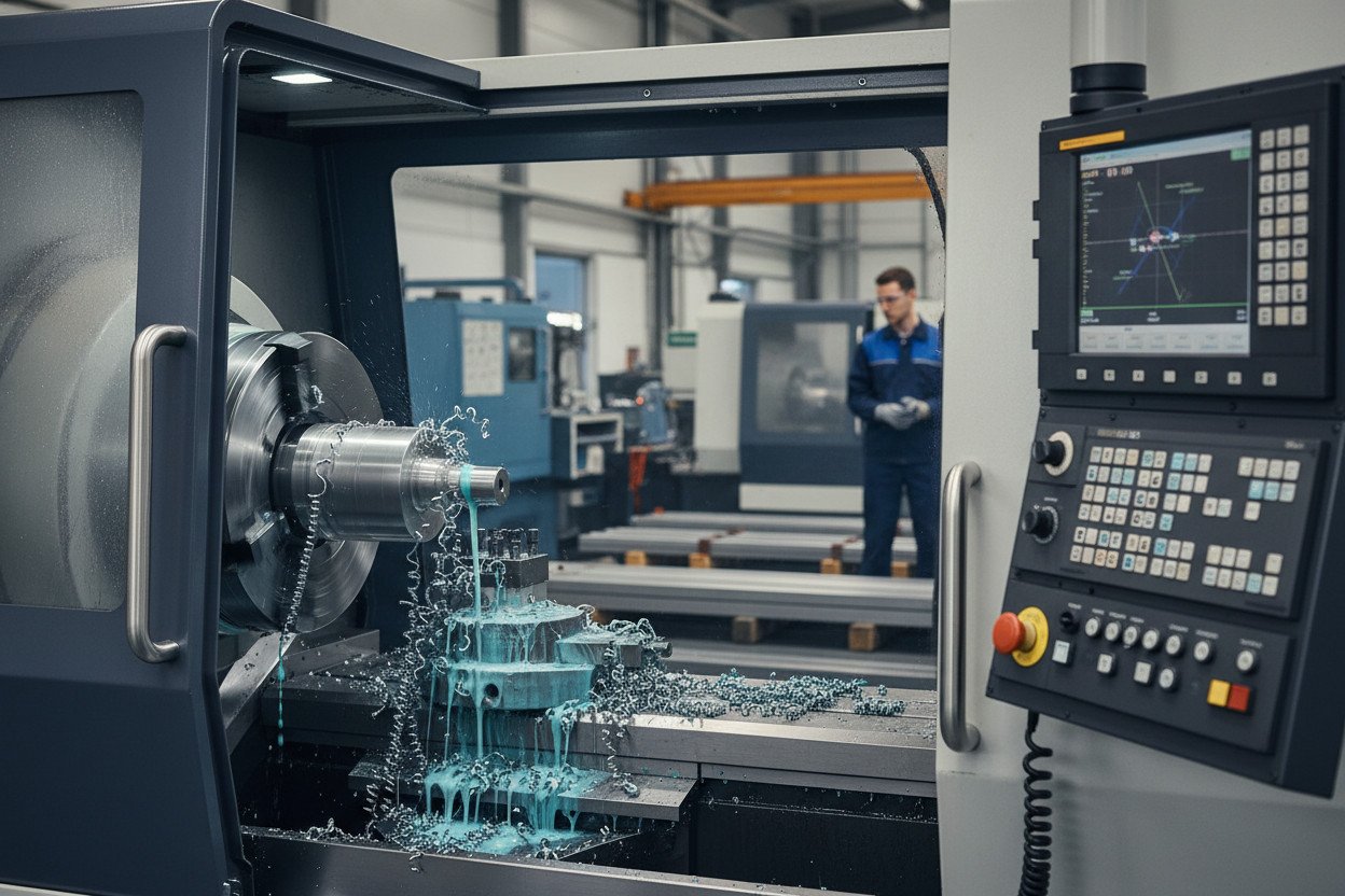 Tokarka CNC — zasada działania i zastosowania